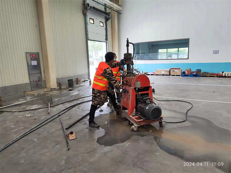 绵竹厂房地面下沉塌陷注浆加固施工